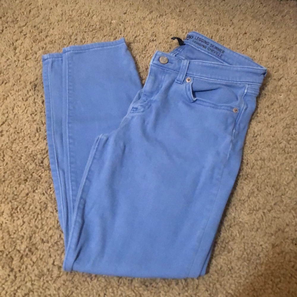 BLUE COLORED PANTS